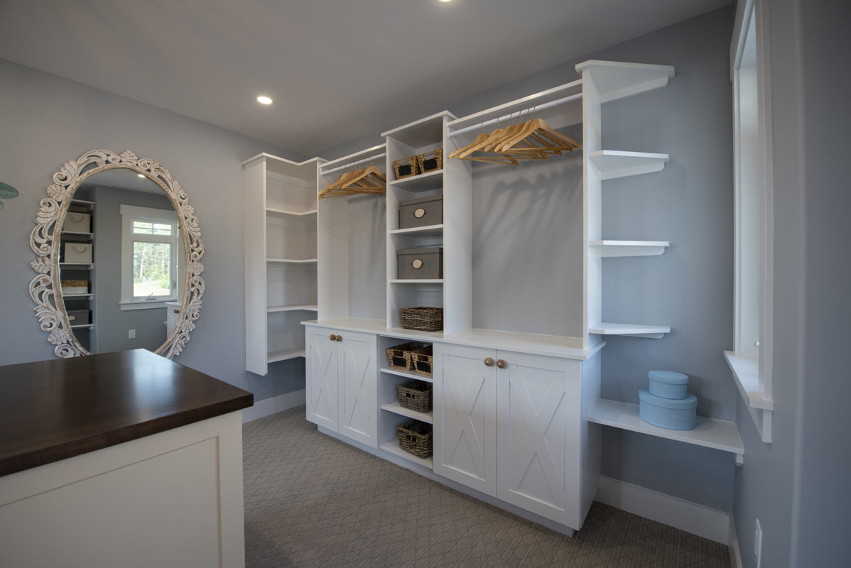 Modern Farmhouse Closet Design Photo by Emily Rendell Eye for Style